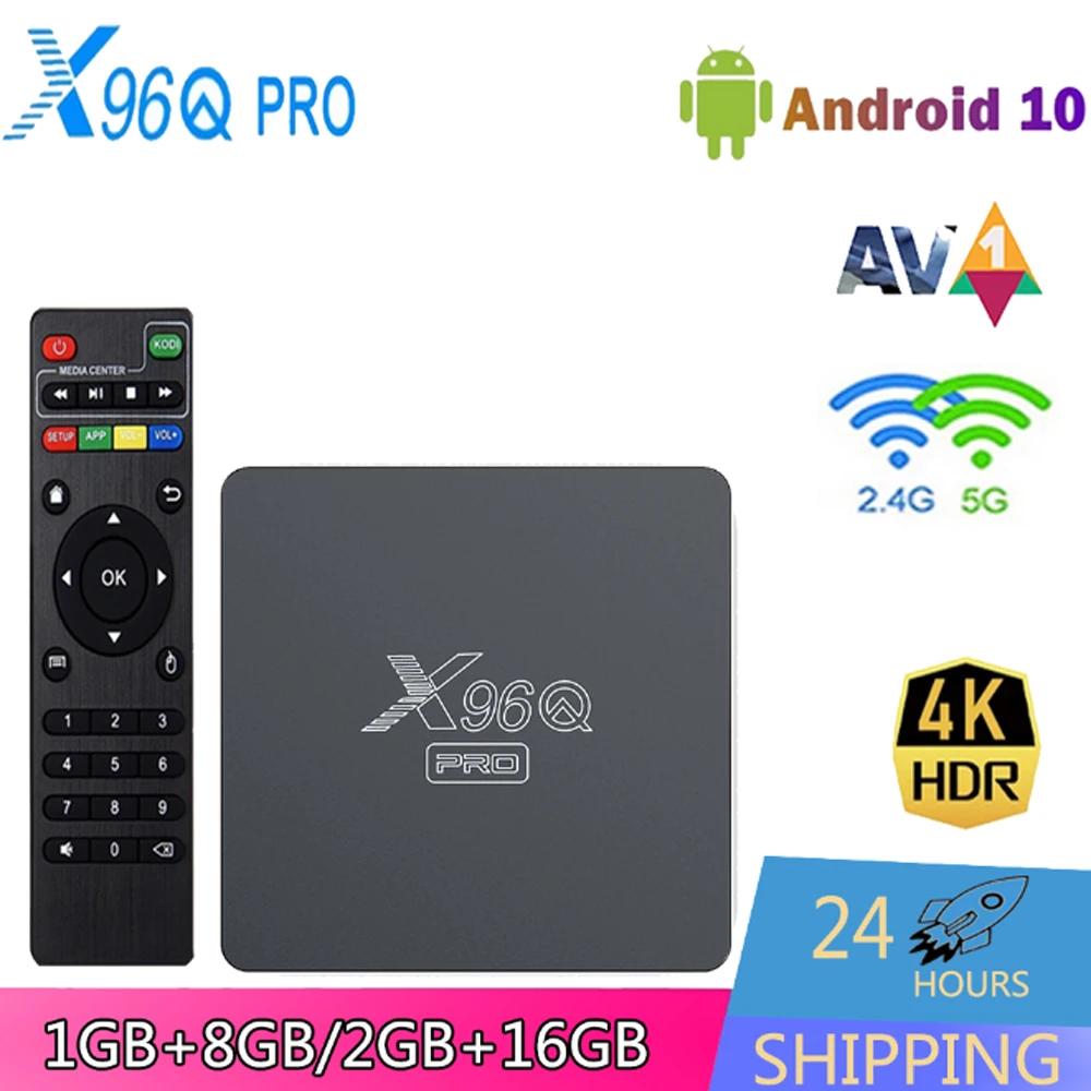 X96Q PRO Ʈ TV ڽ, H313 ȵ̵ 10.0, 2.4G  5G  , 4K X96Qpro ̴ ̽,   θ